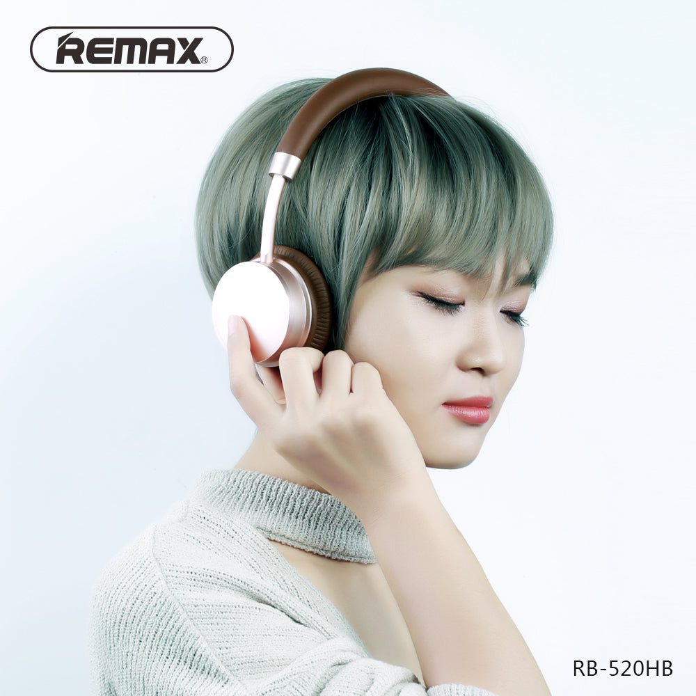 Remax Wearing Bluetooth Headset RB-520HB - Silver