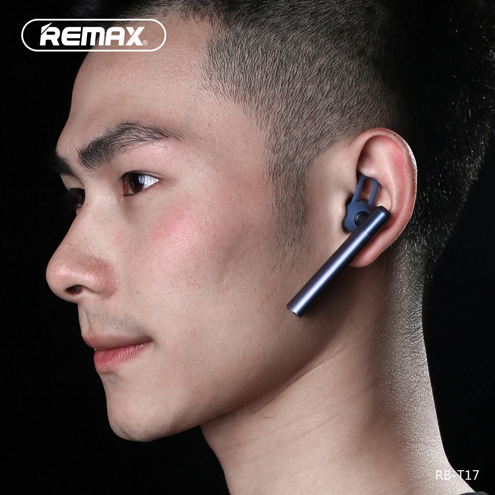 Remax Business type bluetooth earphone RB-T17 Dark - Blue