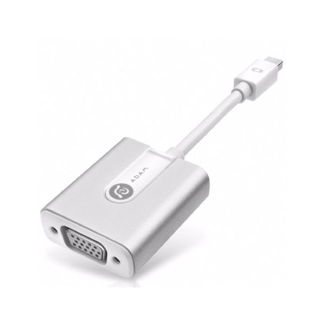 Adam Elements Mini DisplayPort MDP to VGA Adapter - Silver