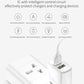 Joyroom Travel Charger L-M226 Single Charger 2.4A 2 USB - White