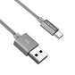 Crave Nylon Type-C to USB 3-foot Cable - Slate