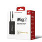 IK Multimedia iRig 2 guitar interface adapter for iOS devices - Black