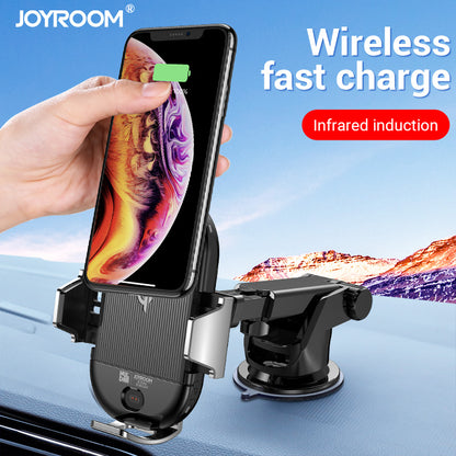 Joyroom Speedy Series Intelligent Sense + Wireless Charging Bracket Suit JR-ZS187 - Gray