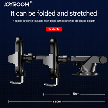 Joyroom Speedy Series Intelligent Sense + Wireless Charging Bracket Suit JR-ZS187 - Gray