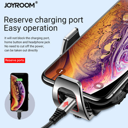 Joyroom Speedy Series Intelligent Sense + Wireless Charging Bracket Suit JR-ZS187 - Gray