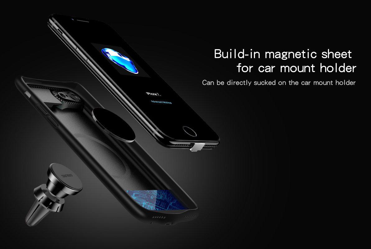 Joyroom Bluetooth Battery Case D-M180 for iPhone 7/8 2800 mAh - Black