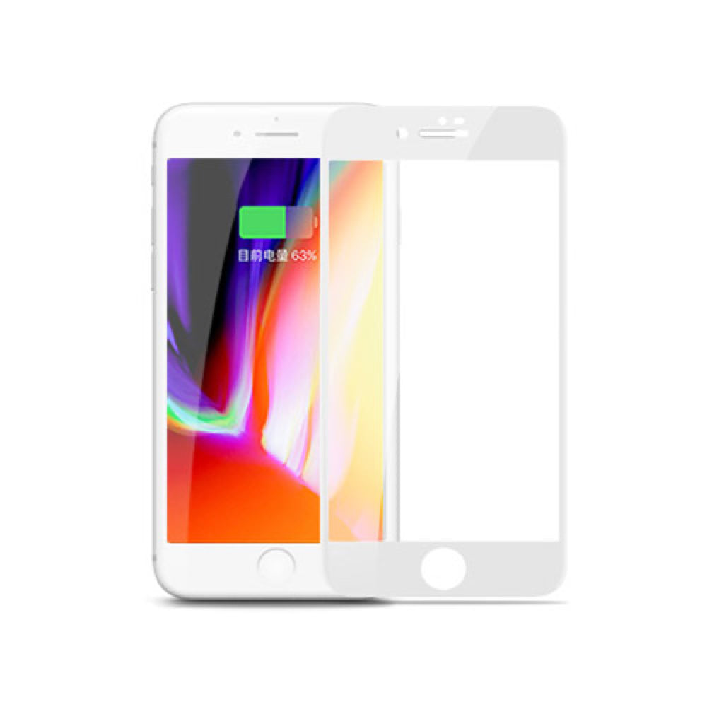 Joyroom Knight Series New 3D Quick Paste Tempered Glass (High transparent) JM3031 for iPhone 6 (4.7 inches) - White