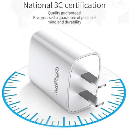 Joyroom Travel Charger L-M126 Single Charger 2.4A 1 USB - White