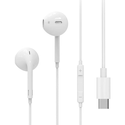 Proda Wired Earphone for Music&Calls RW-L02 Type-C - White