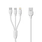 Remax 3-in-1 Data Cable RC-109th - White
