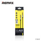 Remax 3.5mm Aux Jack Cable L100 1m - White