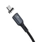 Remax Cigan Series 3.0A Powerful Magnet Connection Data Cable RC-156i Lightning - Black