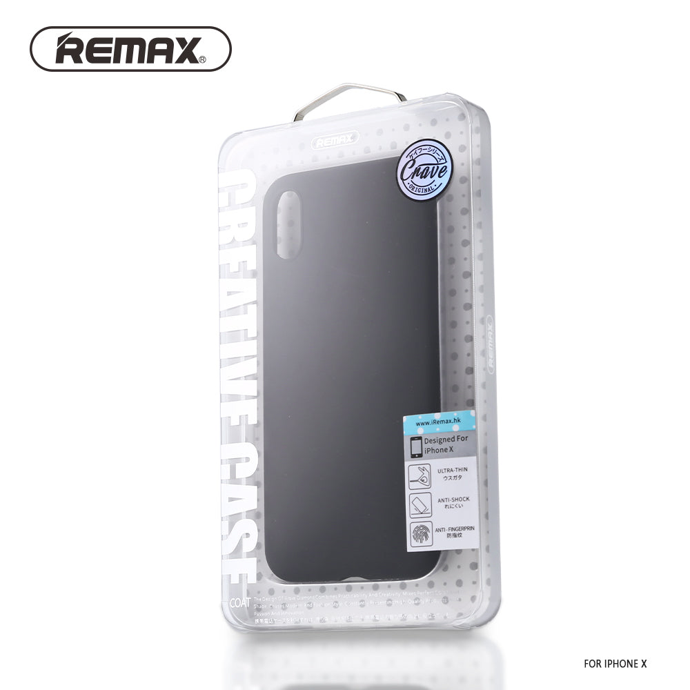 Remax Crave phone Case for iPhone X RM-1661 ivory - White