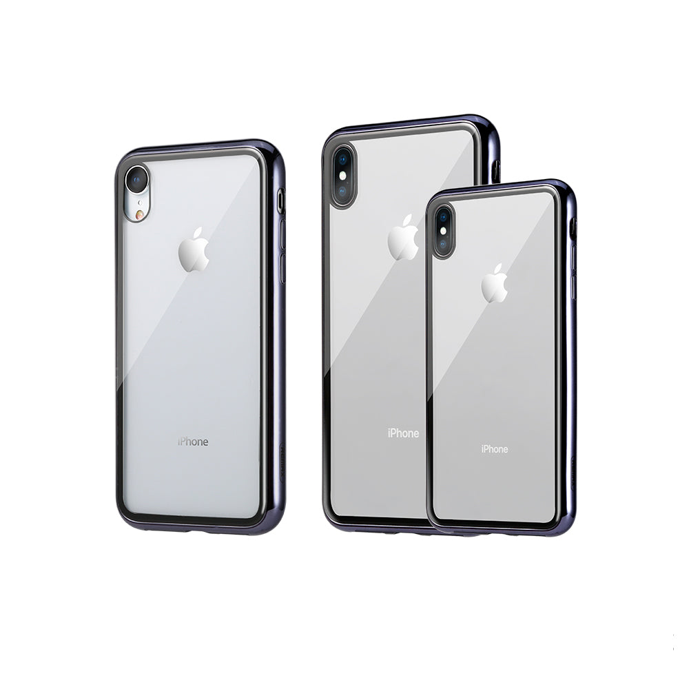 Remax Crysden series glass Case RPC-002 for iPhone XS - Black