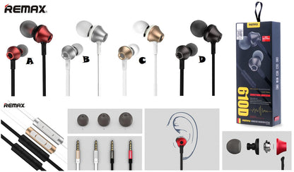 Remax Earphone RM-610D - Black