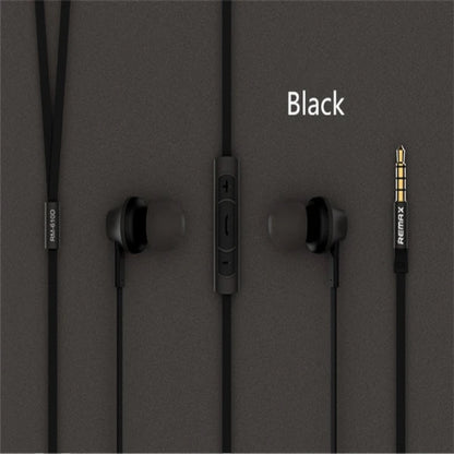 Remax Earphone RM-610D - Black