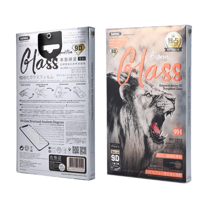 Remax Emperor Series 9D Tempered Glass GL-32 for iPhone X - Black