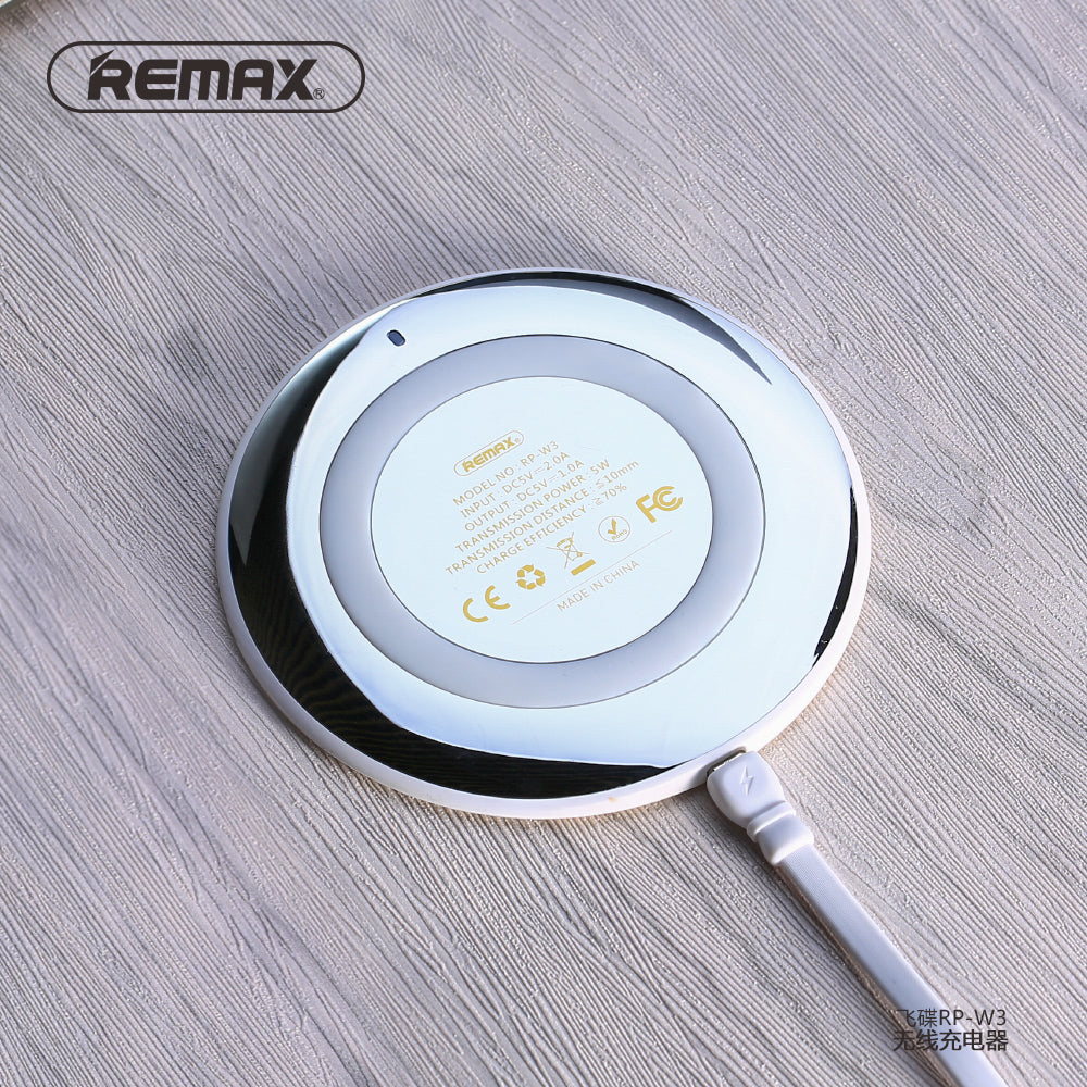 Remax Flying Saucer Wireless Charger RP-W3 - Black