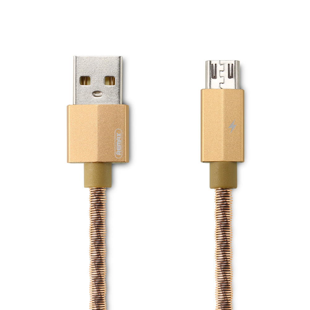 Remax Gefon Series Data Cable for Micro USB RC-110m - Gold