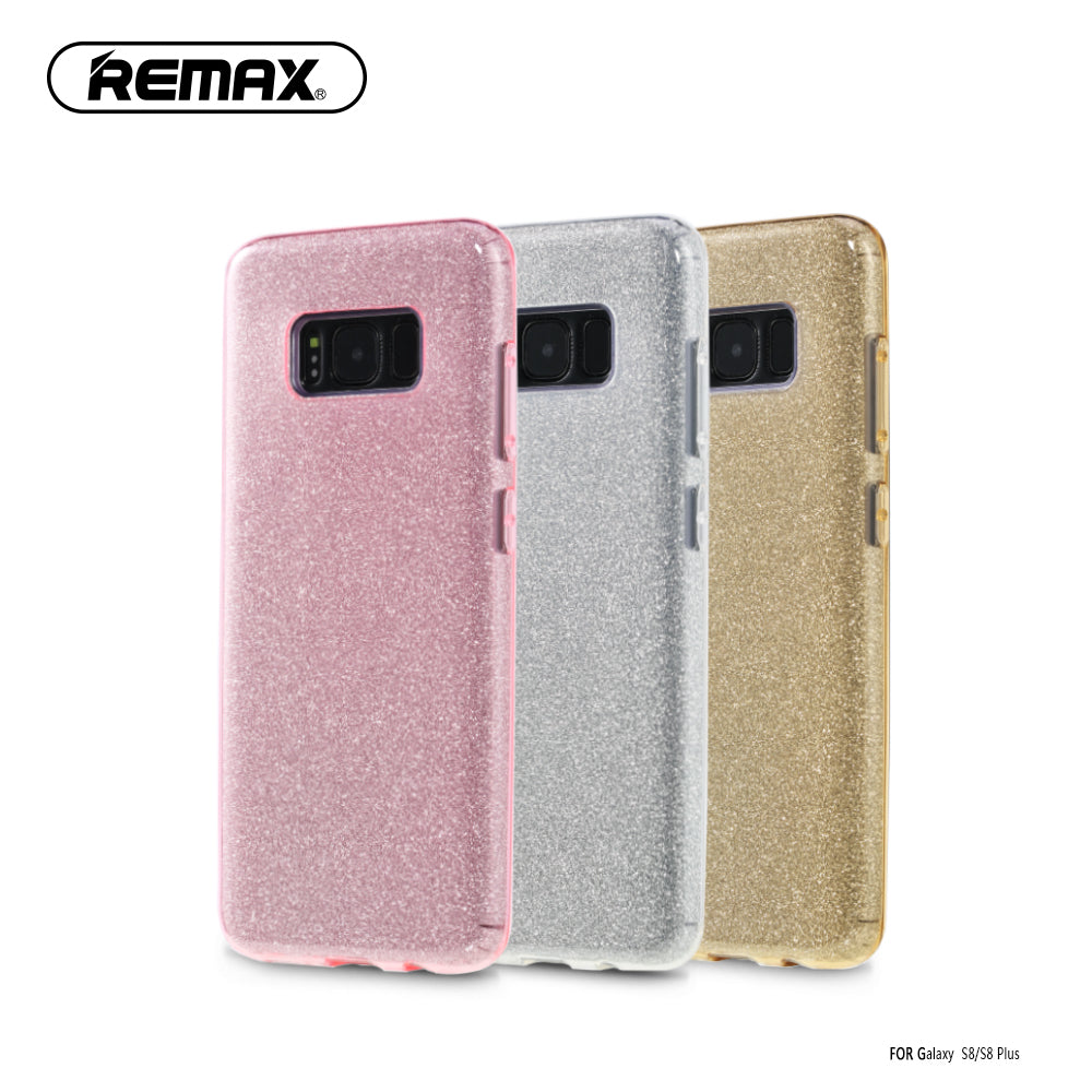 Remax Glitter Case for Samsung S8 Plus - Gold