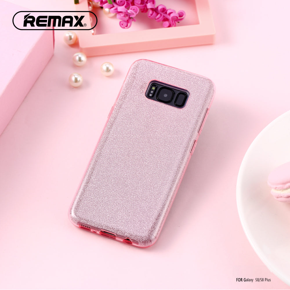 Remax Glitter Case for Samsung S8 - Gold
