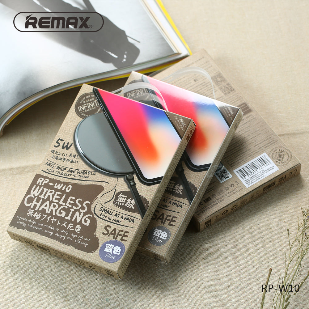 Remax Infinite Wireless Charger RP-W10 Silver