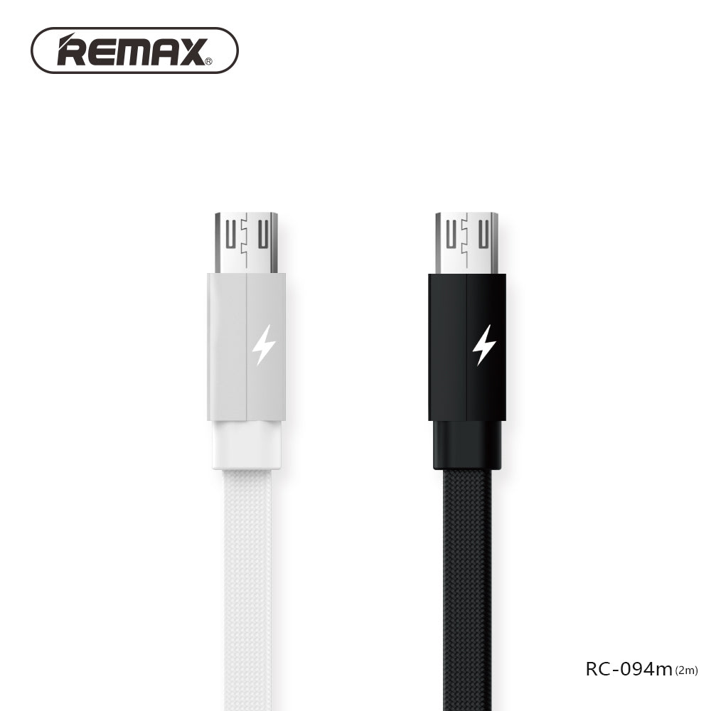 Remax Kerolla Data Cable USB to Micro USB RC-094m 2M - White