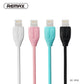 Remax Lesu Cable for Lightning RC-050i - Pink