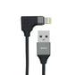 Remax Lightning Data Cable & Audio Adaptor 2-in-1 RL-LA01 15cm - Black
