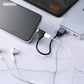 Remax Lightning Data Cable & Audio Adaptor 2-in-1 RL-LA01 1M - White