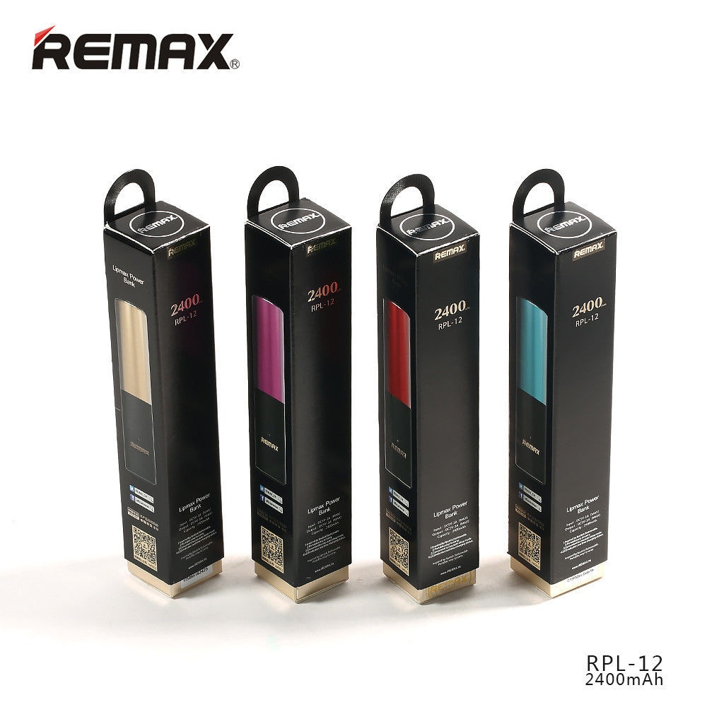 Remax Lip-Max 2400 mAh RPL-12 - Gold