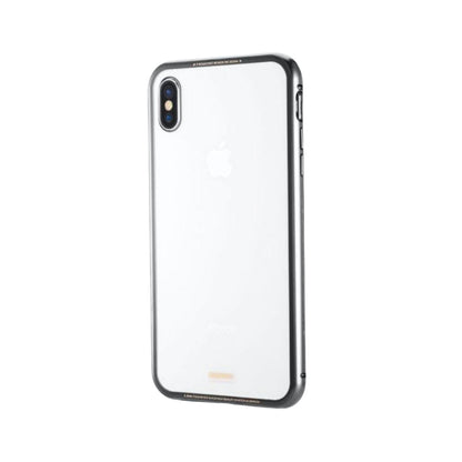 Remax Magnets Pro series 360¬¨¬®‚Äö√†√ª protection Set Screen Protector + phone Case RM-1672 for iPhone X/XS - Gray