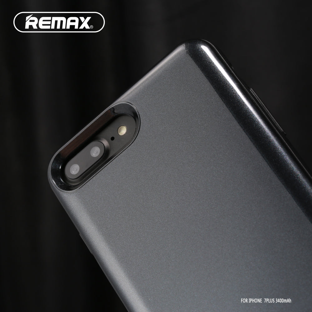 Remax Penen Rechargeable Battery Case for iPhone 7 Plus 3400 mAh - Black