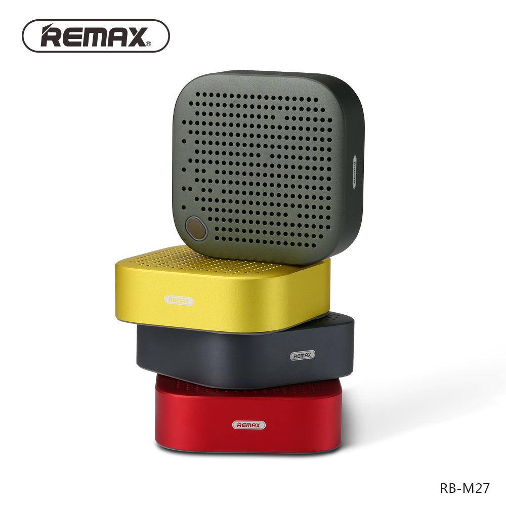 Remax Portable Metal Bluetooth Speaker RB-M27 - Red
