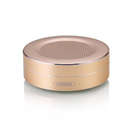 Remax RB-M13 Portable Bluetooth Speaker support TF Card playing - Gold