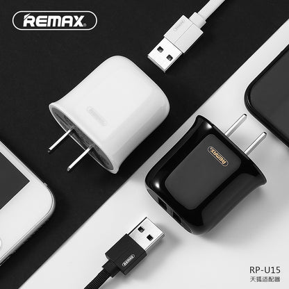 Remax Tanfox 2 USB Adapter RP-U15 Output: 2.1A USB Port: 2 - White