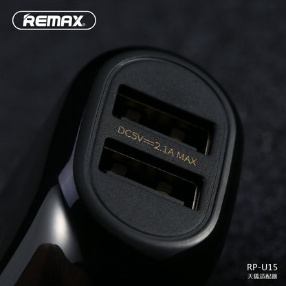 Remax Tanfox 2 USB Adapter RP-U15 Output: 2.1A USB Port: 2 - White