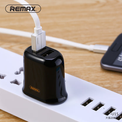Remax Tanfox 2 USB Adapter RP-U15 Output: 2.1A USB Port: 2 - White