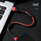 Joyroom Portable Series Magnetic Short Cable 15cm S-M372 Micro USB - Red