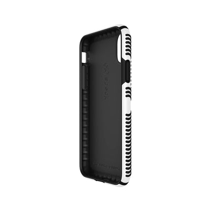 Speck (Apple Exclusive) Presidio Grip Case for iPhone X - White/Black