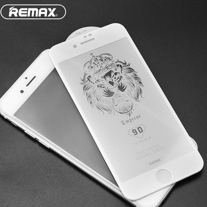 Remax Emperor Series 9D Tempered Glass GL-32 for iPhone 7/8 - White