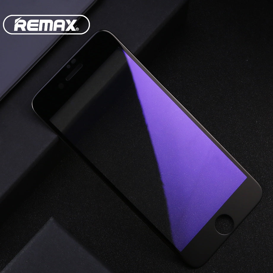 Remax Emperor Series 9D Anti Blue-ray Tempered Glass GL-32 for iPhone 7/8 Plus - Black