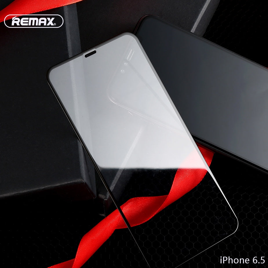 Remax Emperor Series 9D Tempered Glass GL-32 for iPhone 6.5-inch - Black